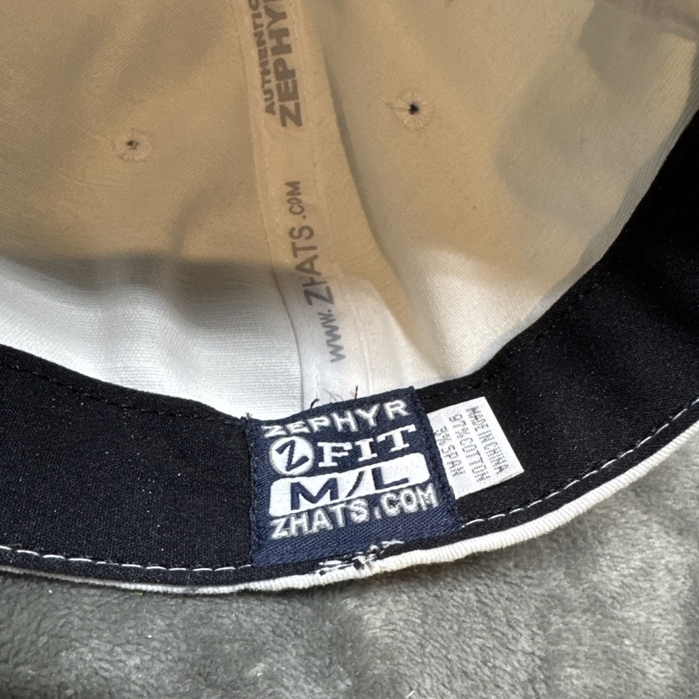 Vintage ASU Eclipse Zephyr Hat Size M/L White Sun Devils Arizona State NCAA‎ - Picture 10 of 12
